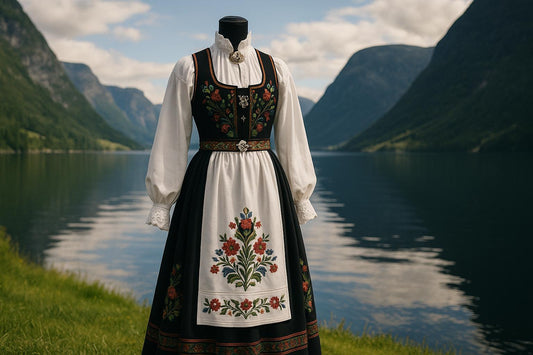 Exploring the Elegance of Traditional Norwegian Bunad Wedding Dresses: A Journey Through Culture and Craft