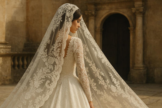 Mantilla Magic: The Timeless Beauty of Spanish Wedding Veils