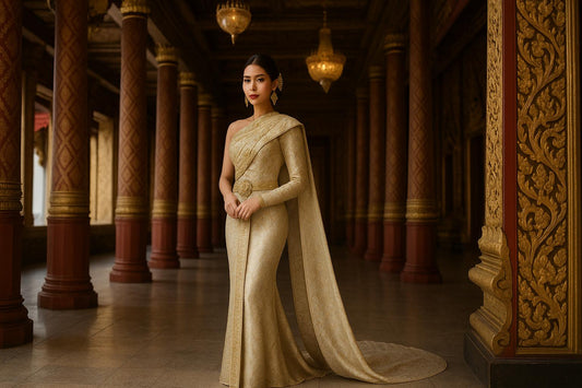 Exploring the Elegance of Thai Traditional and Luxury Siwilai Wedding Dresses